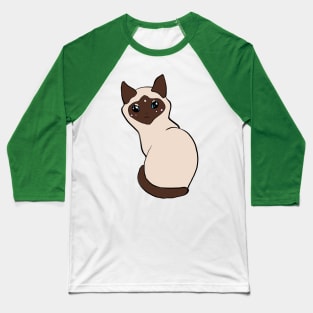 Shelter Cats - Siamese Baseball T-Shirt